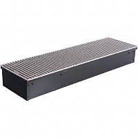 SCN-1100-1130140 STOUT Конвектор внутрипольный SCN 110.300.1400 (Решётка роликовая, анодированный алюминий)