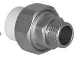 Муфта комб. разъёмн. нар. р. 32х 3/4" Tebo