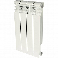 ROMMER Profi BM 500 (BI500-80-80-150) 4 секции радиатор биметаллический (RAL9016)