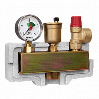 Группа безопасности котла KSG/PF30 (3бар, 1/2",1") (02.71.239) с теплоизоляцией