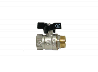 Кран шаровый СТК 3/4" гш бабочка