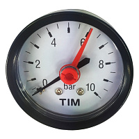 Манометр акс. TIM 10bar