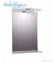 Зеркало MIXLINE "МАРИЯ-50" со светильником (ПВХ) код 504005