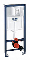 Система инсталляции  GROHE RAPID SL (арт. 38772 001) кнопка квадратная
