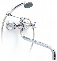 F2619-3 Смеситель для ванны, длинный излив, диам.35мм