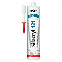 Герметик силик. KIM-TEC Силакрил-121 310мл, белый
