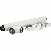 Труба коаксиальная STOUT 60/100*850мм (SCA 6010-230850) (Протерм, Вайлант, Аристон) хомут