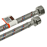 Гибкая подводка для воды 1/2"x1/2" г-ш 1,5м