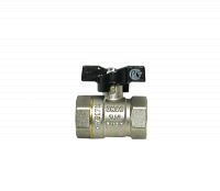 Кран шаровый СТК 3/4" гг бабочка