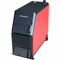 RSB-1110-000021 ROMMER Котел твердотопливный 21 кВт с возможностью установки ТЭНа, терморегулятора/турбокомплекта, пеллетной горелки