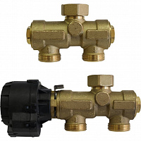 SFB-0001-000001 STOUT Комплект трехходового клапана для котла + бойлера STOUT