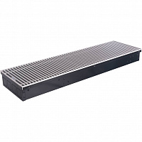SCN-1100-1138280 STOUT Конвектор внутрипольный SCN 110.380.2800 (Решётка роликовая, анодированный алюминий)