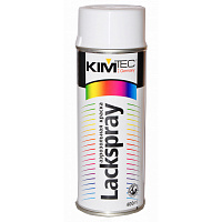 Аэрозольная краска KIM-TEC для керамики и эмали, белая