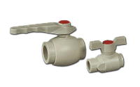 шаровый кран из PPRC D-20 FV plast