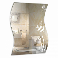 Зеркало MIXLINE "Немо" 510*680 с полкой код 525462
