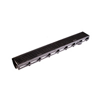 Лоток AQUA-TOP DN90 H100 A15 1000*135*100 с пластик решет(комплект) (549067) 