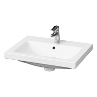 РАКОВИНА ВСТРАИВАЕМАЯ COMO 60 С ОТВ БЕЛАЯ (CERSANIT)код 531014