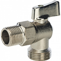 Кран шар. угловой 1/2х3/4" для стиральных машин Stout SVB-0059-001234