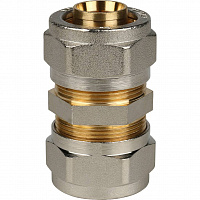 SFS-0005-000026 STOUT Муфта соединительная 26х26 для металлопластиковых труб винтовой
