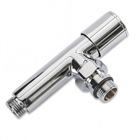 Вентиль запорный угловой круг 1/2"ш х 1/2"ш TIM
