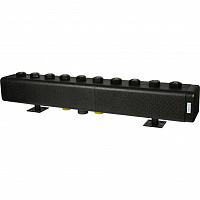 SDG-0016-005005 STOUT Стальной распределительный коллектор 5 отопительных контуров. В теплоизоляции DN 32
