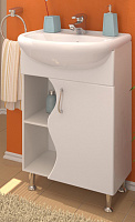 55"EvaGold"Тумба "Wave 55"(Сосна Карелия)по ум.уют55