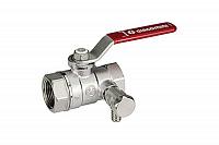 Кран шаровой с вн./вн. резьбой и сливом 1 1/2" R250SX007