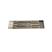 83001-4G ЛЮКС Душевой трап Gappo, 100х300 бронза