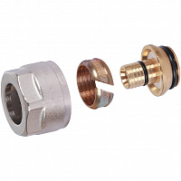 SFC-0026-162634 STOUT Фитинг компрессионный для труб PEX-AL-PEX 16х2,6х3/4