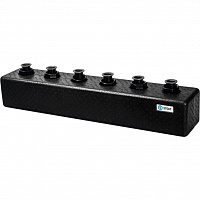 SDG-0017-004035 STOUT Стальной распределительный коллектор 3(5) отопительных контура. В теплоизоляции DN 25