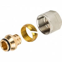 Фитинг компрессионный для труб PEX 20х2,0х3/4 SFC-0020-002020 STOUT