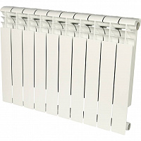 ROMMER Profi 500 (AL500-80-80-100) 10 секции радиатор алюминиевый (RAL9016)