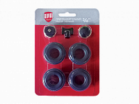 Универс. компл. д/рад. 3/4" (пробки+маевс) Royal Thermo черн.