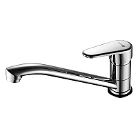 Смеситель Lemark Point LM0304C для кухни с поворотным изливом 