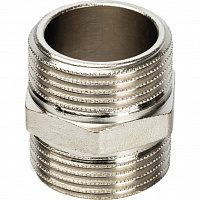 SFT-0004-000011 STOUT Ниппель HH никелированный 1"