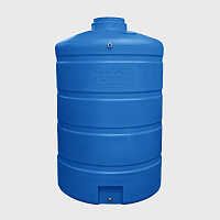 Бак 1500л. овально-вертикальный Aquaplast