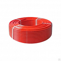 Труба для тепл пола PE-RT 20х2,0 (бухта 200м) Pro Aqua (красная)