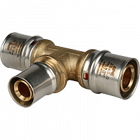 Пресс тройник 26х20х26 Stout
