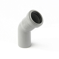 отвод PP канализ.D 50 (45)