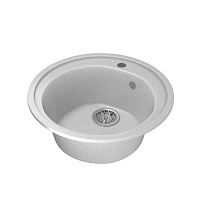Мойкa ML-GM11 круглая, серая (310) , 500мм (глуб. чаши 180)код525069