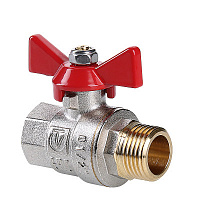Кран шаровый Valtec 3/4" гш бабочка