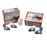 Комплект для подключения радиаторов, угловой 1/2" R470FX003 Giacomini