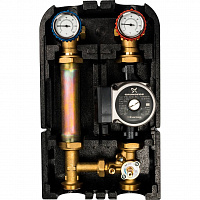 Насосная группа с 3-х ходовым приводным смесителем 1" с насосом Grundfos UPSO 25-65 SDG-0007-002502
