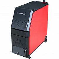 RSB-1110-000031 ROMMER Котел твердотопливный 31 кВт с возможностью установки ТЭНа, терморегулятора/турбокомплекта, пеллетной горелки