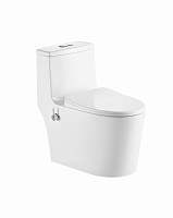 "EvaGold"Монолит SM5003В со встроенным БИДЕ,  сиденье тонкое ДП(с гофрой и подводкой)