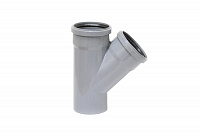 тройник PP канализ.D-110/110 (45)