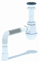 A0115 Сифон Ани Грот 1 1/2"* 40с гибкой трубой 40х40/50