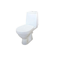 Унитаз-компакт Браво белый (гориз, нижн, сид, 2-кн. арм. ) (Rosa)544694