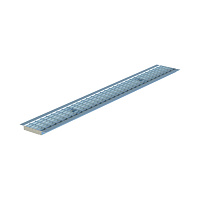 Решетка сварная оцинкованная NORMA DN100 B125 1000*135*20 (549104)
