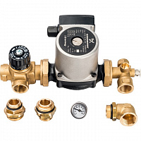 Комплект для насосной группы с термостатическим клапаном Grundfos UPSO 25-65 SDG-0020-001002 STOUT